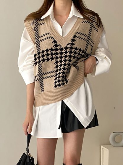 Knit Sweater Vest