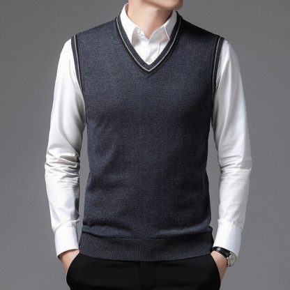 Business Casual Sweater Vest - Image 5