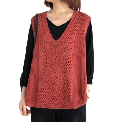 Stylish V-Neck Winter Sweater - Image 6