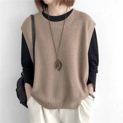 Women's One Size Sweater Vest - Image 2