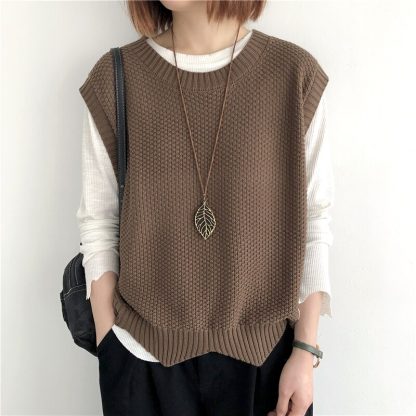 Women's One Size Sweater Vest - Image 4