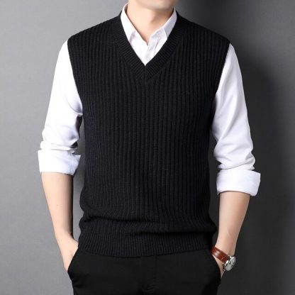 Stylish Men’s Sweater Vest - Image 8