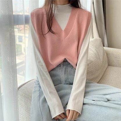 Outerwear Girls Knitted Vest - Image 7