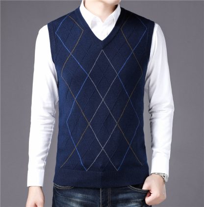 Stylish Office Sweater Vest - Image 3