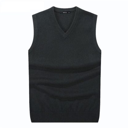 Plus Size Knit Vest Men - Image 6