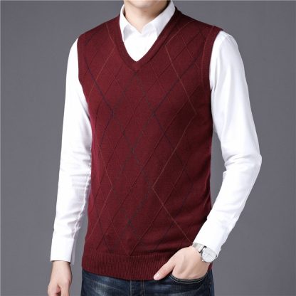 Stylish Office Sweater Vest - Image 6