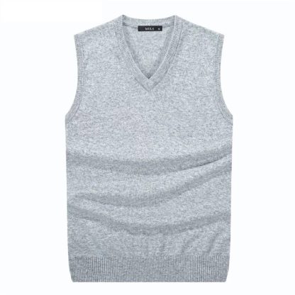 Plus Size Knit Vest Men - Image 9