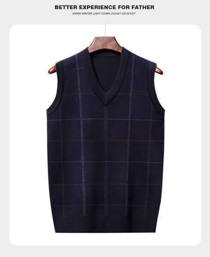 Simple and Chic Plaid Vest - Image 5