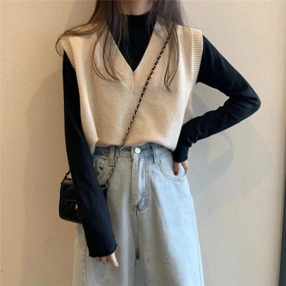 Outerwear Girls Knitted Vest