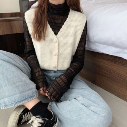 Stylish Knitted Sweater Women - Image 5