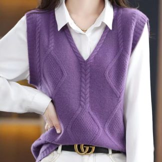 Sweater Vest with Outstanding Design