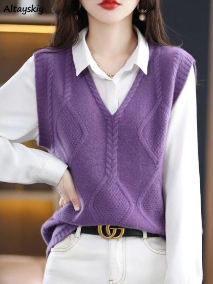 Sweater Vest with Outstanding Design