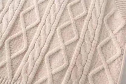 Knitted Twist V-Neck Vest - Image 7