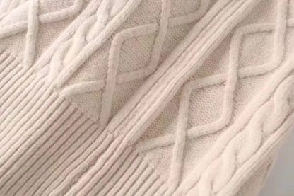 Knitted Twist V-Neck Vest - Image 8
