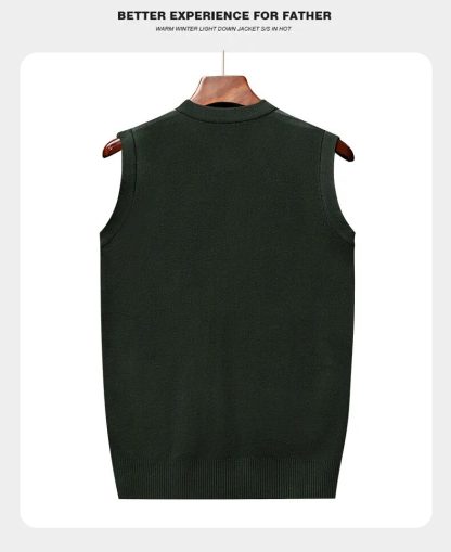 Men’s Plus Size Button-down Vest - Image 9