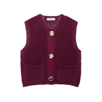Chic Patch Pocket Cardigan