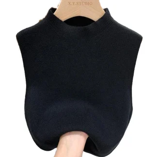 O-Neck Sleeveless Sweater Vest